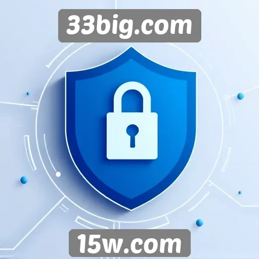 Recursos de segurança no site 33big.com