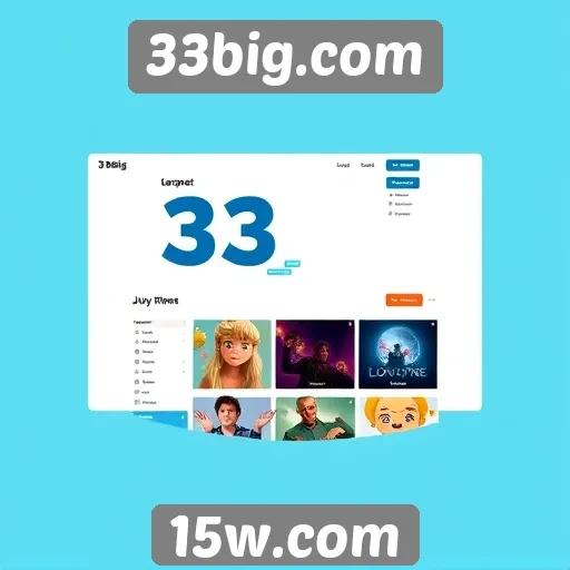 Experiência do usuário em 33big.com